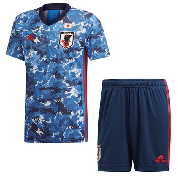 Camiseta Japón 1ª Kit Niño 2020 Azul